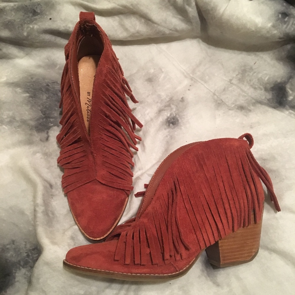 Fringe booties - Coconuts by Matisse